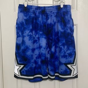 Men’s Mitchell & Ness NBA Galaxy Swingman Shorts Orlando Magic 1993 - Size Large